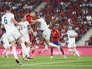 Spanyol Vs Irlandia Utara: Tim Matador Menang 5-1