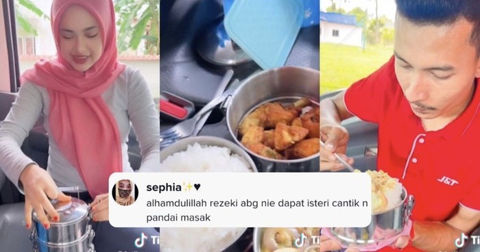 5 Bekal Makan Suami yang Lucu Sampai Bikin Baper yang Baca