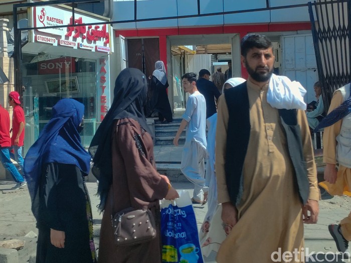 Suasana Kota Kabul, Afghanistan yang kini dipimpin Taliban