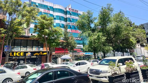 Suasana Kota Kabul, Afghanistan yang kini dipimpin Taliban