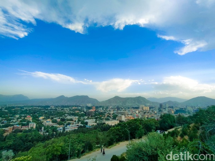 Suasana Kota Kabul, Afghanistan yang kini dipimpin Taliban