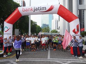 Dukung Gaya Hidup Sehat, Bankjatim Gelar JConnect Run 2024