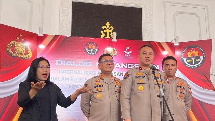 Karo Penmas Divisi Humas Polri, Brigjen Trunoyudo Wisnu Andiko, di kawasan Jakarta Selatan, Senin (10/6/2024).