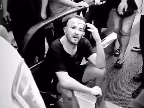 Bule yang merampas truk lalu menerobos Bandara Ngurah Rai, Minggu (9/6/2024).