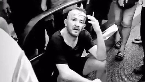 Bule Inggris yang merampas truk hingga menerobos Bandara Ngurah Rai, Minggu (9/6/2024).