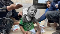 Kami mengetahui kurang dari 100 orang (Palestina) yang menjadi korban. Saya tidak tahu berapa banyak dari mereka yang merupakan teroris, kata juru bicara militer Israel, Laksamana Muda Daniel Hagari. REUTERS/Doaa Rouqa.