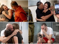 Momen Warga Israel yang Jadi Sandera Hamas Kembali Bertemu Keluarga