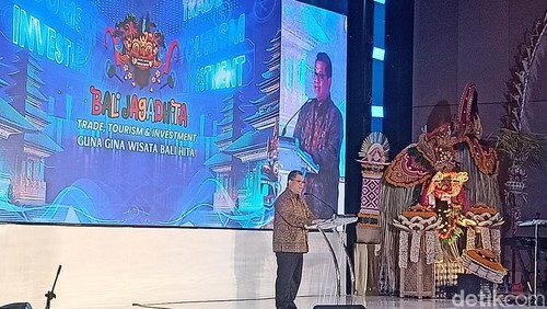 Deputi Gubernur Bank Indonesia Doni Primanto Joewono dalam acara Bali Jagadhita di Sanur, Denpasar, Bali, Senin (10/6/2024)