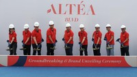 Prosesi groundbreaking Altea BLVD ditandai dengan pengerukan tanah secara simbolis yang dilakukan oleh jajaran direksi ALI dan Sinar Mas Land. Ini merupakan langkah awal pembangunan residensial yang mewujudkan visi bersama untuk menciptakan hunian yang berpusat pada kehidupan komunitas. 