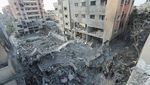 Hancur Lebur Kamp Pengungsi Nuseirat Dibombardir Israel