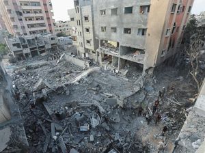Rudal Israel Hantam Truk TV Palestina di Gaza, 5 Orang Tewas