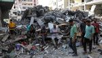 Hancur Lebur Kamp Pengungsi Nuseirat Dibombardir Israel