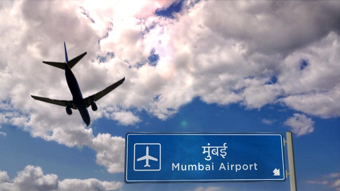 Ilustrasi bandara Mumbai