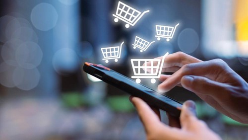 ilustrasi belanja online