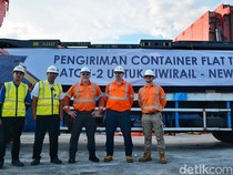 INKA Group Ekspor 96 Gerbong Barang Penuhi Pesanan Selandia Baru