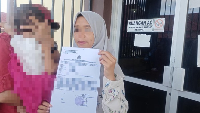 IRT di Palembang kembali membuat laporan ke polisi atas penganiayaan yang dilakukan kakak perempuannya