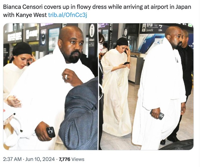 Kanye West dan Bianca Censori