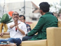Momen Diskusi Publik Bersama Mantan Ketua KPK Abraham Samad