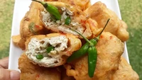 Pisang Goreng Madu Lah yang ada di Menteng Dalam punya menju Tahu Pedas Jumbo harganya Rp 3.5000 per buah. Foto: Visual/Site Culinary