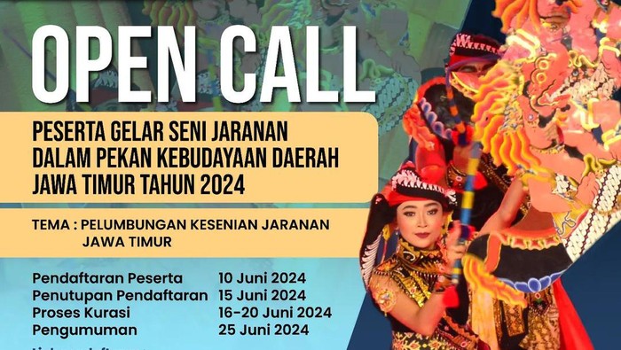 Pekan Kebudayaan Daerah Jatim 2024.