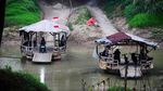Perahu Eretan Jadi Transportasi Alternatif Warga Serang