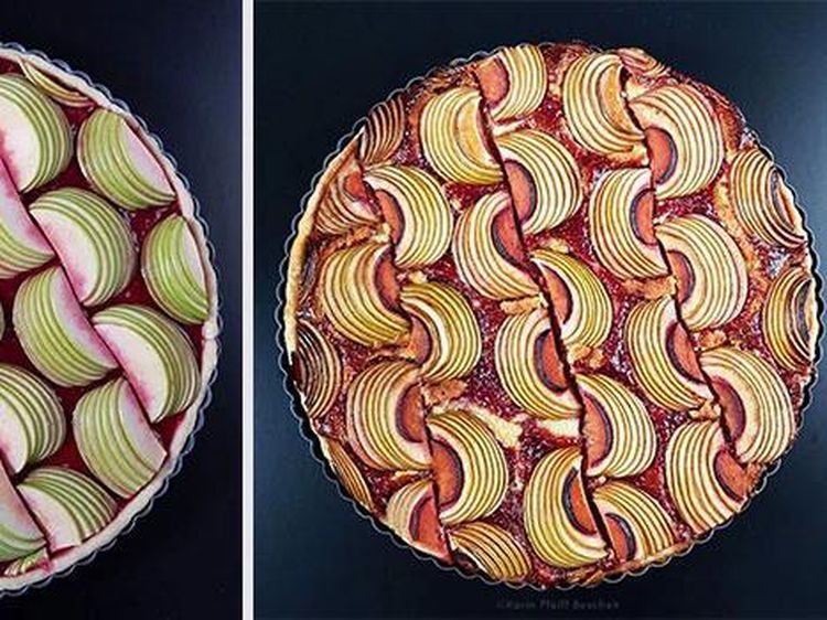 Cantik! 10 Pie Ini Ditata Artistik Mirip Karya Seni