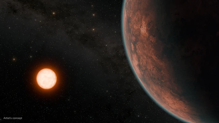 ilustrasi Planet mirip Bumi Gliese 12b