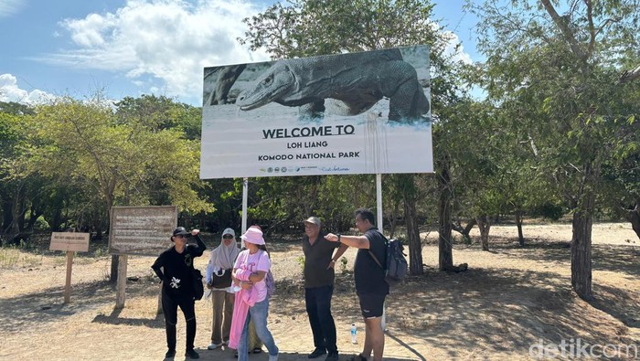 Pulau Komodo di Taman Nasional Komodo, NTT