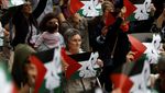 Ratusan Warga Spanyol Berbaring di Tanah Bentuk Protes Genosida di Gaza