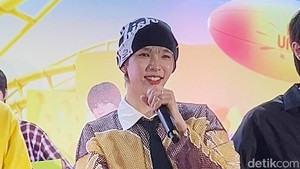 Shotaro seceria biasanya! Seneng banget bisa lihat dia lagi di Jakarta. (Foto: Atmi Ahsani Yusron/detikcom)