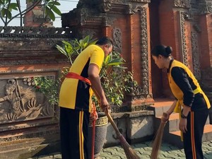 Saat Rumah Ibadah di Cimahi dan KBB Dibuat Kinclong