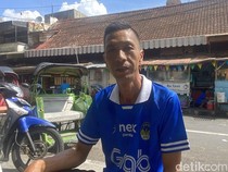 Kisah Pak Hin Suporter Sepuh Brajamusti, Setia Kawal PSIM Sejak 1989