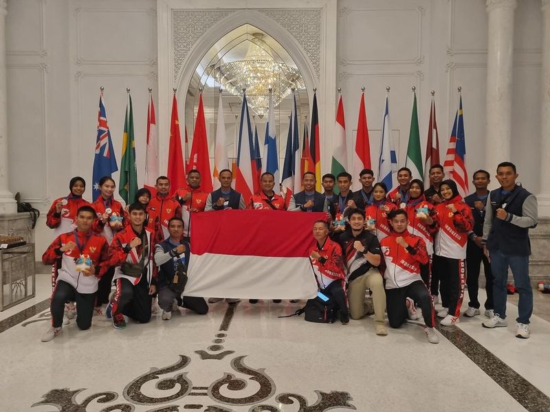 Tim terjung payung Polri meraih prestasi di kejuaraan Asia dan Dunia (dok. Polri)