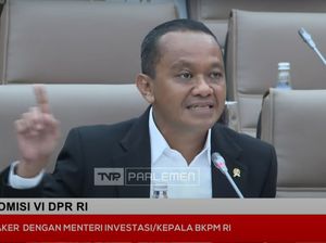 Rapat di DPR, Bahlil Marah Anggaran Investasi Turun Tapi Target Naik