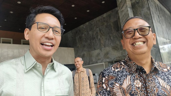 Direktur Utama PPKGBK, Rakhmadi A Kusumo (kiri)-(Dwi/detikcom)