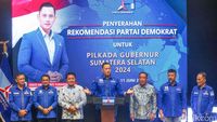 Giliran Herman Deru-Cik Ujang Yang Diusung Demokrat Maju Pilgub Sumsel 2024