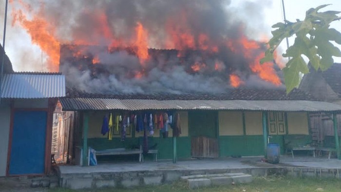 Kebakaran di Bojonegoro