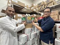 Suplai Bumbu Indonesia 76 Ton, Kepala BPKH Tinjau Dapur Katering di Makkah