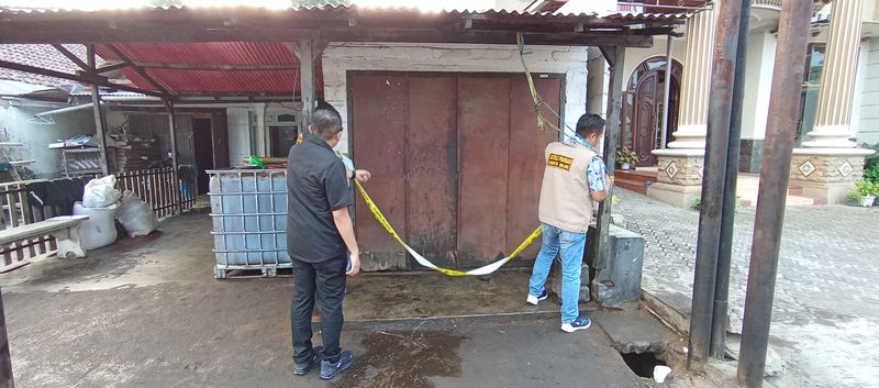 Konferensi pers pengungkapan kasus Minyakita palsu oleh Polres Malang (dok. Polres Malang)