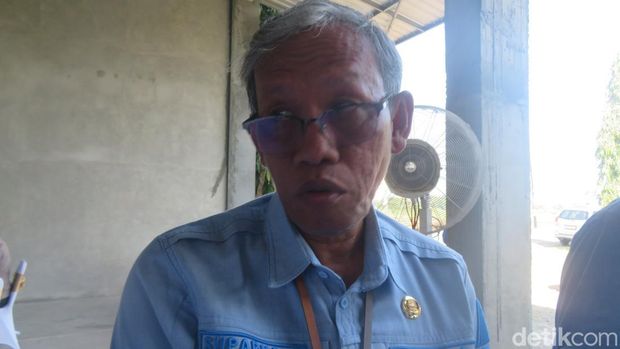Plt Kepala Dinas Pertanian, Pangan dan Perikanan Kabupaten Sleman Suparmono saat ditemui detikJogja, Selasa (11/6/2024).