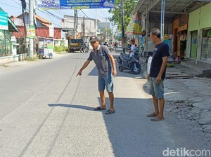 Terekam CCTV! Wanita Korban Jambret di Semarang Terpelanting-Terseret Motor