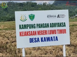 Mentan Apresiasi Kampung Pangan Kejari Luwu Timur: Masa Depan Anak Cucu Kita