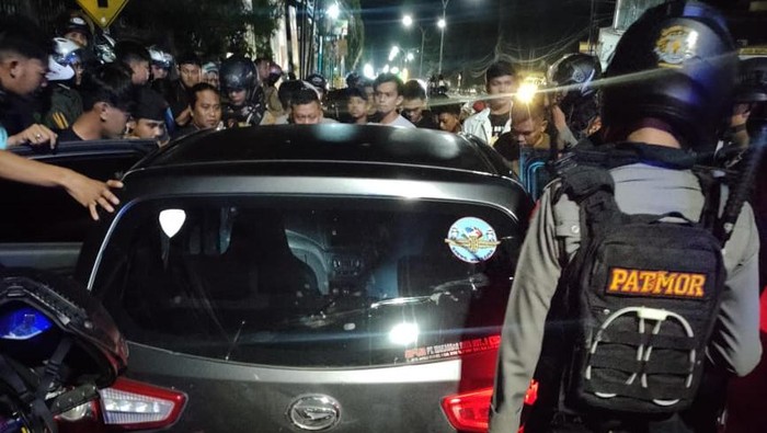 Mobil yang melakukan tabrak lari di Bone diamankan.