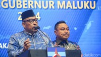 AHY mengungkit kepemimpinan Murad selama menjabat gubernur Maluku. Dia mengatakan Murad telah memajukan Maluku selama lima tahun kepemimpinannya.