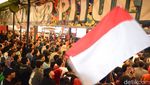 Potret Meriahnya Nobar Timnas Indonesia Vs Filipina di Surabaya