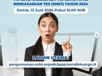 40-an Link Mirror Pengumuman SNBT 2024, Bisa Dicek mulai 13 Juni