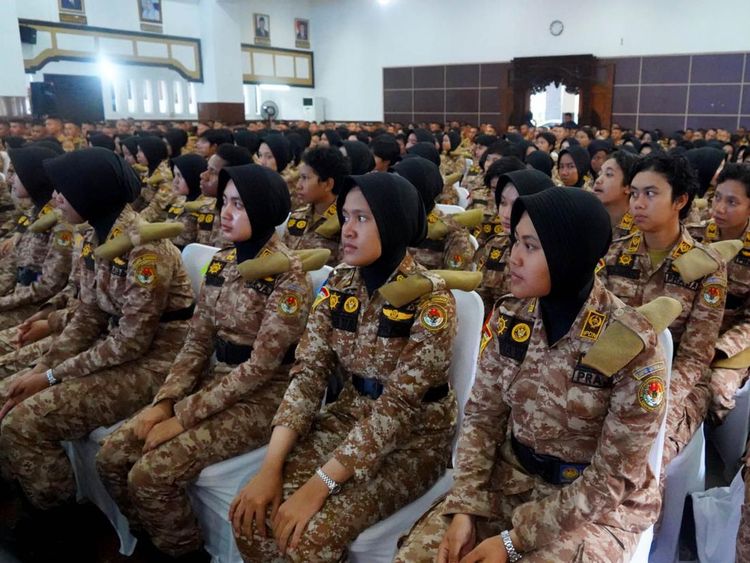 Praktik Magang Praja Pratama IPDN di Kudus