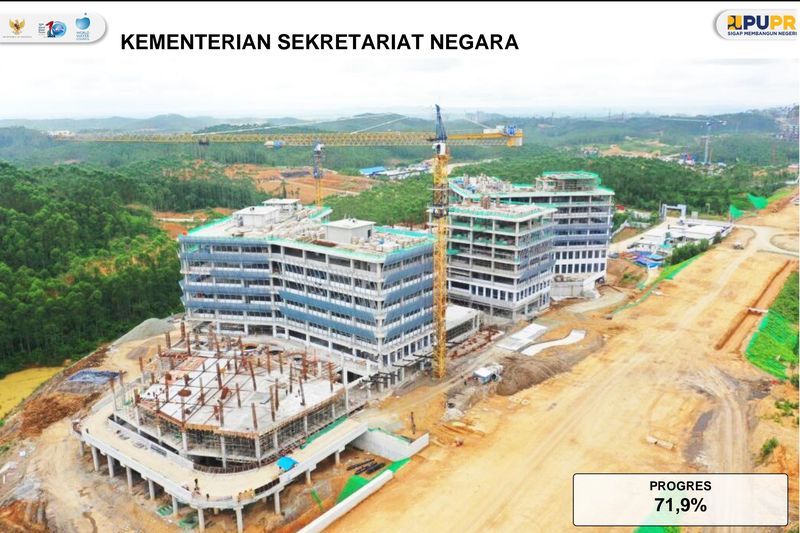 Progres Pembangun IKN per 6 Juni 2024