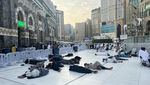 Suasana Masjidil Haram Jelang Puncak Haji 2024