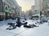 Ini Rahasia Lantai Masjidil Haram Selalu Dingin Meski Cuaca Arab Saudi Terik